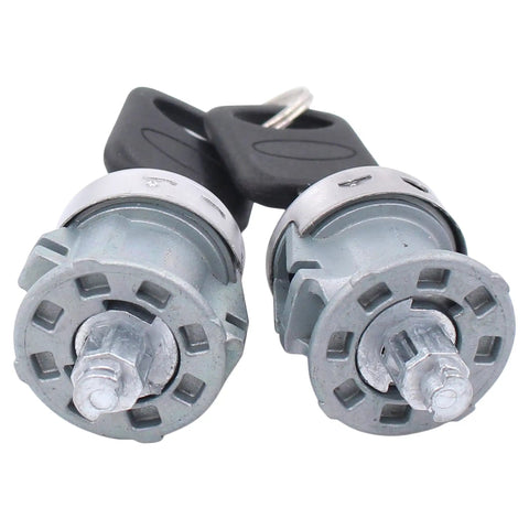 Set Of 2 Door Lock Cylinders With Keys For Ford F Series F150 F250 F350 F450 Super Duty Windstar Expedition Excursion Explorer close-up