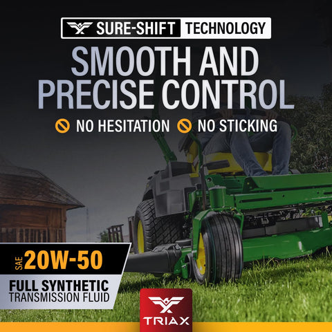 Trans Zero 20W50 Full Synthetic Hydrostatic Transmission Oil For Zero Turn Riding And Stand On Lawn Mowers With Top Notch Year Round Protection Sludge Resistant Formula 1 Gallon