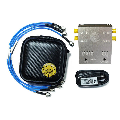 LibreCAL Matching Electronic Calibration Kit For LibreVNA Antenna Analyzer With Storage Bag, Quick In GUI Calibration, Metrology-Grade Accuracy, Easy S11 Directivity Testing For RF Hobbyists And Pros, with cables