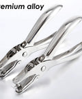 Two Piece Handheld Hole Punch Set With One Quarter Inch And One Eighth Inch Circle Punches, mini metal hole punchers