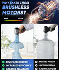 Cordless Handheld Car Vacuum Cleaner 15000 Pa High Power With Brushless Motor And Blower demonstration, showing suction power.