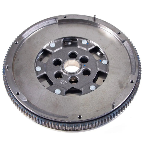 Dual Mass Flywheel Clutch Replacement For 2006 Through 2009 Volkswagen Eos Gti Jetta 2 Liter, heavy duty single unit, dark metallic.