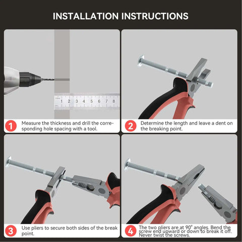 Installation instructions for 5 Pack Oval Polished Chrome Cabinet Knobs 1 5 16 Inch Drawer Knobs For Cupboards And Dressers Aluminum.