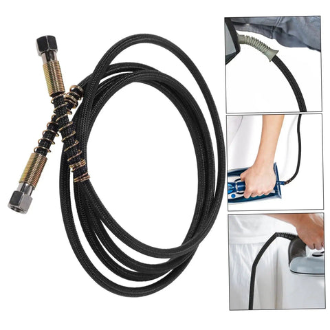 High Temperature Steam Iron Hose Replacement Tube for Efficient Steam Ironing shown with leak-proof connection