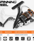 Telescopic Fishing Rod And Reel Full Kit With Carrier Case Carbon Fiber Pole 12 Plus 1 Shielded Bearings Spinning Reel Line