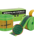 TPU Bike Tire Liner No Flat Shield 54mm with packaging and detailed texture view for MTB Road Hybrid Bike tires 12 to 29 inches.