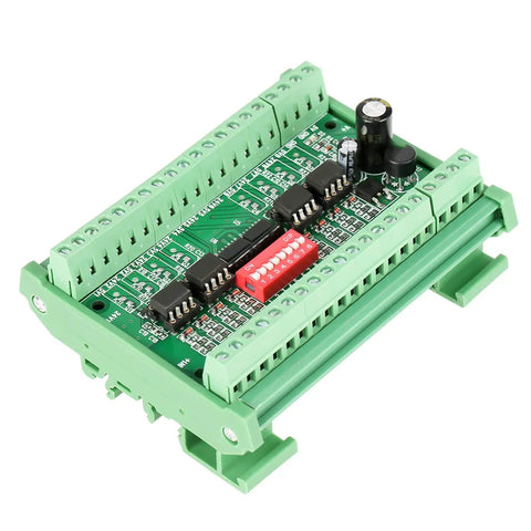 Eight Channel NPN And PNP To NPN Logic Level Converter Module For 5V And 24V Signals Pro Grade Voltage Translator With Common Cathode Or Anode Input
