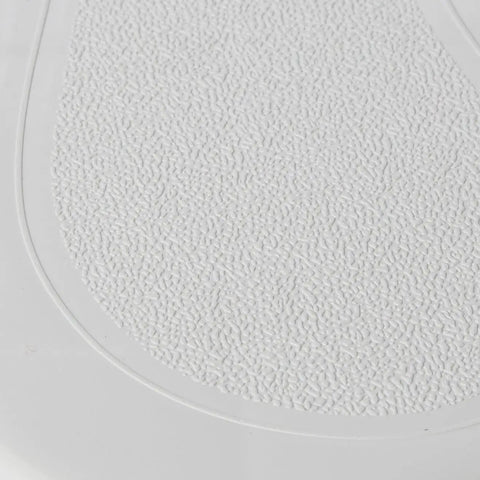 Textured surface detail of Original Bathroom Toilet Stool Set With 7 And 9 Inch Heights In White Doctor Recommended For Natural Squat Posture