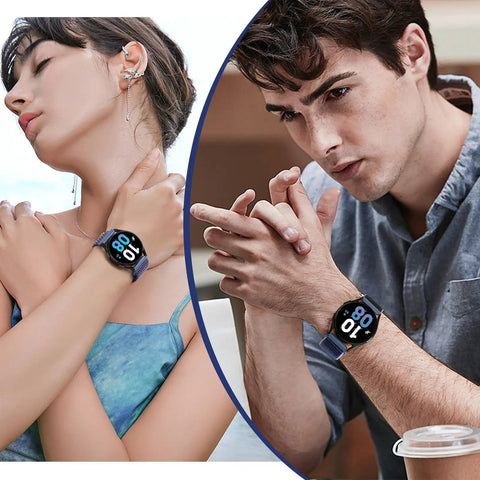 Sporty Nylon Watch Band Quick Release Sport Loop Strap 16mm 18mm 19mm 20mm 22mm Lugs Soft Fabric Wristband on wrists