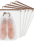 Large Waterproof Clear Drawstring Shoe Bags For Travel, A Dope Travel Gear That Keeps Your Shoes Organized, Portable Storage For Men And Women