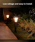 Get These Awesome Econic Outdoor Smart Pathway Lights That Bring Color Changing Vibes To Your Walkway Low Voltage Weatherproof Setup