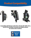 Side view of band saw meat slicer sharpener replacement parts direct fit for Bizerba SE12 SE12D GSP GSPH VS12 VS12F slicer machines