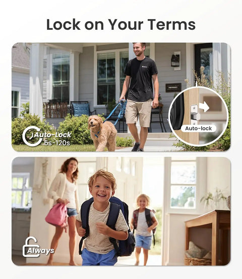 Rock Solid Keyless Entry Door Lock With Bright Touchscreen And Auto Lock Delivering 100 Programmable Pins Plus Temporary Guest Passes For Serious Front Door Protection And Super Easy Diy Install
