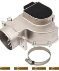 Mass Air Flow Sensor MAF for Toyota Pickup and 4Runner 2.4L 1989 1995 Replace 22250-35050 2225035050 22REC Engine 4 Cylinder Easy Install Durable High Quality Truck Part, silver sensor with clamp
