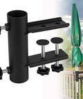 Heavy Duty Patio Umbrella Clamp Mount For Deck Railings And Outdoor Furniture Adjustable 0.6 To 1.5 Inch Pole Attach