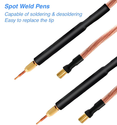 Spot welding pens for 5000W Battery Spot Welder Portable Handheld On The Go Welding Machine For 18650 Battery Packs Adjustable Current