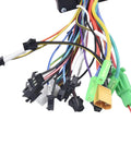 Sine Wave Brushless Controller For Electric Scooters And E Bikes 36V 48V 52V 350W Easy Motor Driver cables and connectors detail