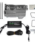 Front view of turbo actuator calibration kit for 2013–2018 Ram 6.7 Cummins; includes actuator, control box, gaskets, bolts (Amazon)
