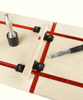 4 Pack T Track Stop Block Set For Woodworking With Inline And Lateral Stops For 3/4 Inch Double Cut Profile T Track Tables