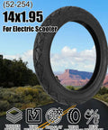 14 Inch Tire And Inner Tube Set For 14x1.95 Electric Folding Bikes And Ebikes Front Or Rear Compatible With 14x2.0 And 14x2.15 Tubes