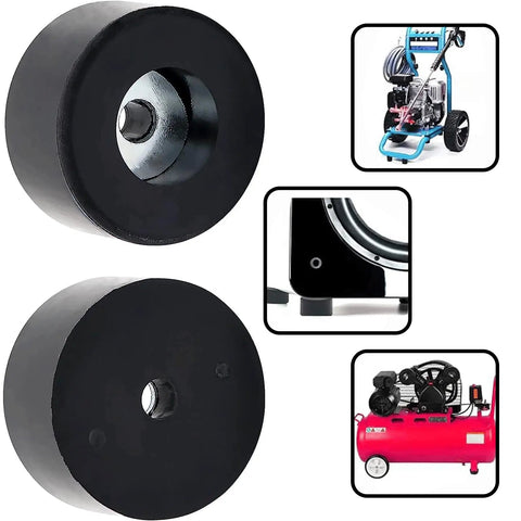8 Piece Anti Vibration Rubber Feet Kit For Air Compressors Generators And Pressure Washers Isolation Pads Replaces 192310GS