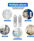 MX920 Double Keypad Mechanical 14 Key Combination Lock displayed in various locations, highlighting versatility and use cases.