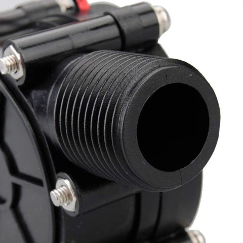 Close-up of Portable Micro Hydro Generator With 5V 12V And 80V DC Outputs Low Noise Water Turbine Power Bank connector