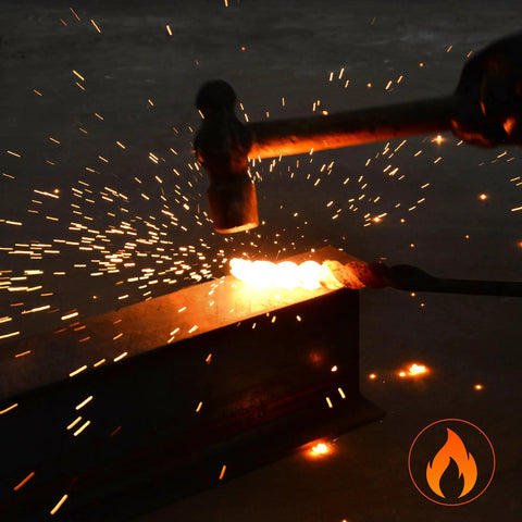 Crafting 40 Inch Fire Poker For Fire Pit With Twisted Rope Handle Heavy Duty Handmade Steel Campfire Poker