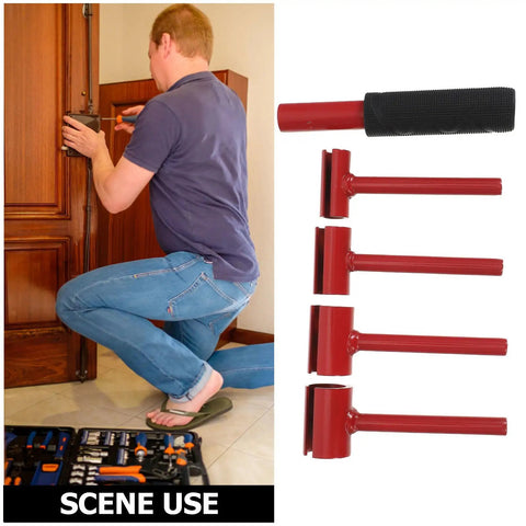 Hinge Gap Adjuster Tool Set With Canvas Pouch 14 19 23 25mm Door Hinge Bender And Repair Kit For Quick And Easy Door Fitting And Perfect Alignment Durable Build For Pros And DIY Projects