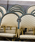 24 Pack Outdoor Furniture Clips For Sectional Sofas And Wicker Chairs on stacked rattan chairs, preventing movement and slipping.