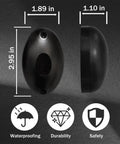 Dimensions of Infrared Beam Sensor Motion Detector For Roller Doors And Gate Openers Weatherproof Photoelectric Sensor