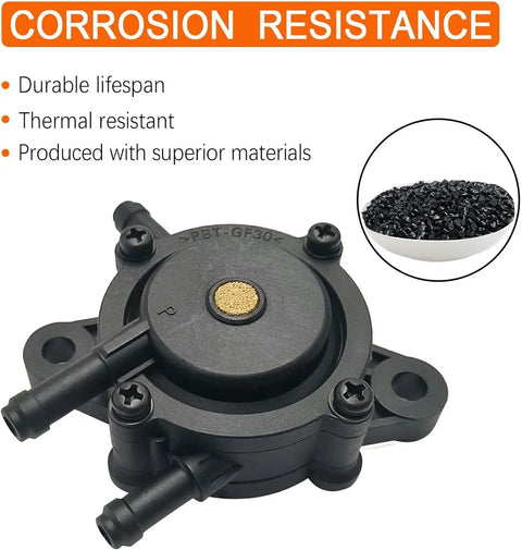 Pro Grade Fuel Pump Kit With Strainers And Oil Hose For 17HP To 25HP Lawn Mower Engines And Golf Carts Compatible With Kohler