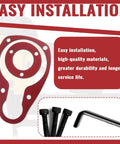 O Ring Repair Kit For Floor Nailer And Nailer Rebuild Kit With 105043 Bumper Compatible With 21530000 Replacement Parts