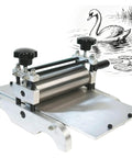 Must Have Engraving Print Making Machine With Manual Press For Slick Printmaking, Slab Roller Rig, metal structure, swan etching