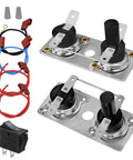 RV Water Heater Thermostat Limit Switch Kit 12V and 120V T Stat Plug and Play Compatible With Suburban SW Series Replacement