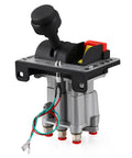 Power Take Off PTO Hoist Air Shift Control Valve with brighter light and plug and play push to connect fittings for dump truck hydraulic system