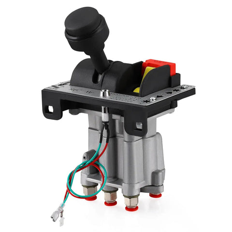 Power Take Off PTO Hoist Air Shift Control Valve with brighter light and plug and play push to connect fittings for dump truck hydraulic system