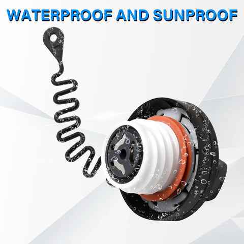 Volvo Gas Cap Replacement 31392044 Easy Install Direct Swap For S60 S80 XC60 XC70 Waterproof design with spring attachment