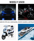 Vehicles using 2 Pack 12V Heavy Duty Turn Signal Relay Two Prong Round Automotive Flasher for fixing halogen bulb flicker.