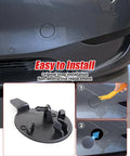 Tesla Model Y Front Tow Hook Cover 2020 2021 2022 2023 Front Bumper Hook Cap OEM Replacement Silver installation