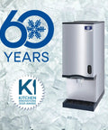 Countertop Nugget Ice Maker With Dispenser Churning Out Chewable Flake Ice On The Fly With Up To Three Hundred Fifty Pounds Daily Production Featuring Hassle Free Cleaning Panels For Your Bar Or Kitchen.