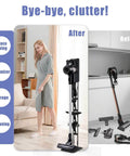 Universal Storage Stand For Dyson And Most Cordless Vacuums With A Heavy Duty Carbon Steel Base, Anti Tip Design, Easy Install