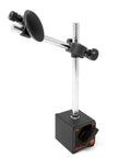 WEN 10711 magnetic base for dial indicators; chrome arm and black square base with on/off control