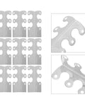 Heavy Duty Metal Corner Protectors Set For Jewelry Boxes Tables And Trunks Easy Install Antique Edge Guards