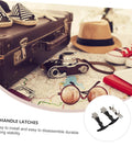 Flexible Draw Latches Set With Durable T Handle Hasp For Hood And Tool Boxes Cabinets And RVs next to vintage travel items