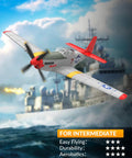 4 Channel RC Plane With 6 Axis Gyro, Easy To Fly For Beginners And Adults, Aerobatics Ready, 2.4GHz Remote Control Aircraft