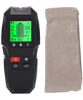 YDuupxe Wall Scanner 5 in 1 Wood Metal Wire Detection Tool with screen and protective cover, ideal for detecting hidden materials.
