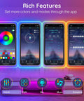 App interface for 20 Foot Neon Rope Lights With App Control And Remote RGB Music Sync Flexible LED Neon Lights