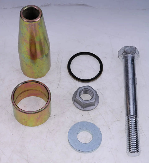 Oil Seal Pivot Pin And Bush Repair Kit for Bobcat Lift Arm S510 S530 S550 S570 S590 S595 T550 T590 T595 replace 7135590 6730997 6631067 with tapered pin and wear bush