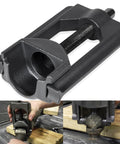 Beefy Heavy Duty U Joint Removal Tool 10105 extracting U-joints in cars; durable steel, black anodizing, fits Ford/Chevy/Ram.
